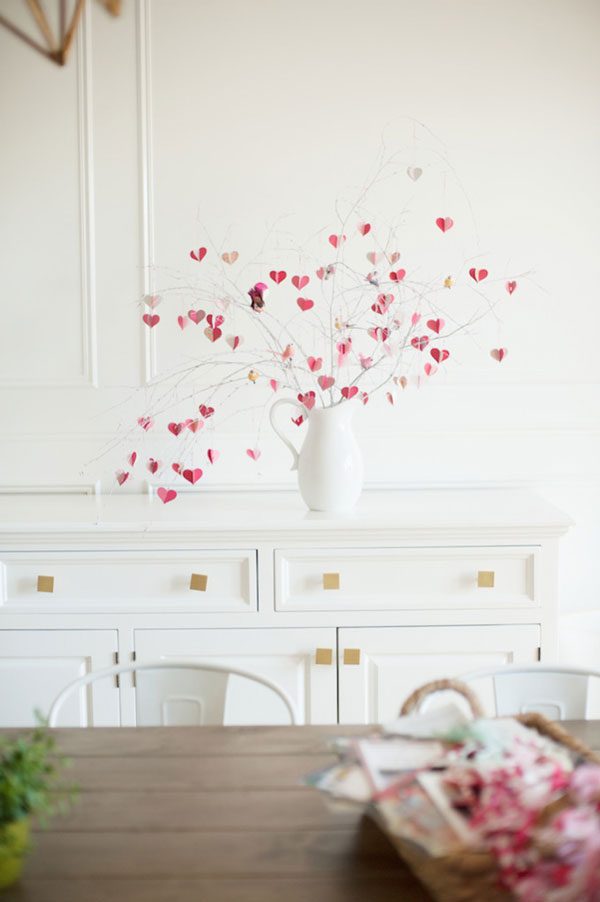 DIY Valentines Day Tree