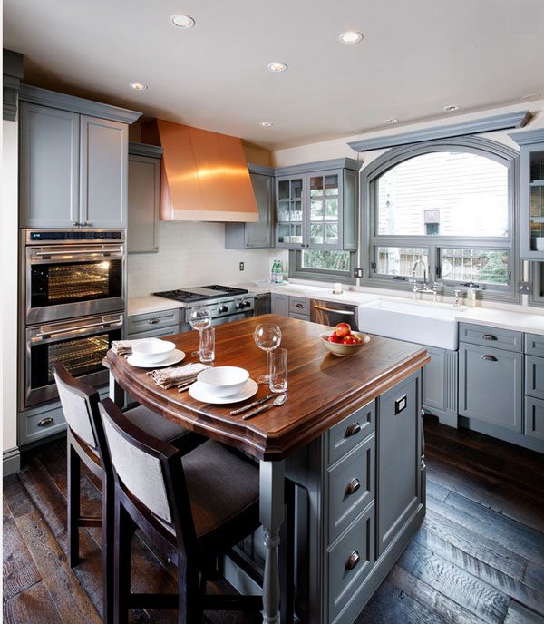 Traditional grey kitchen Denver