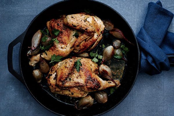 crispy chicken with shallots recipe