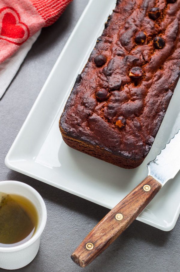 homemade chocolate bread