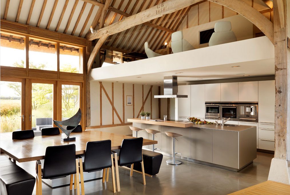 15 of the Most Incredible Kitchens Under a Mezzanine