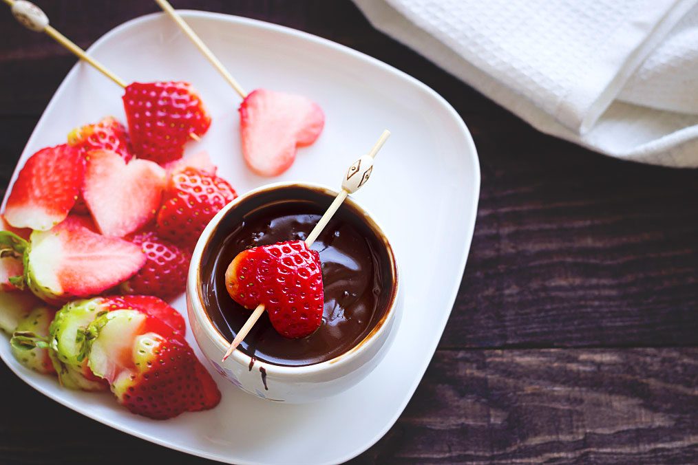 Strawberry Chocolate Fondue