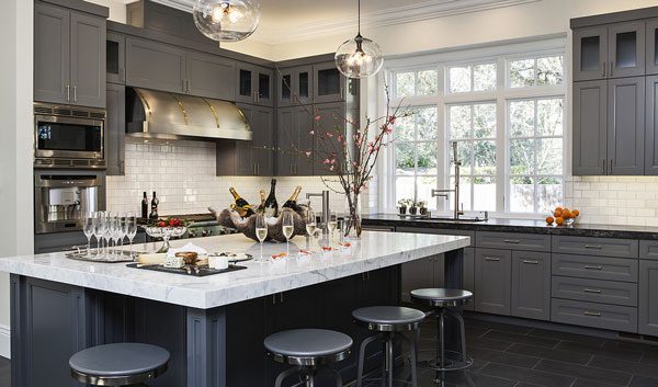 luxury grey kitchen san francisco