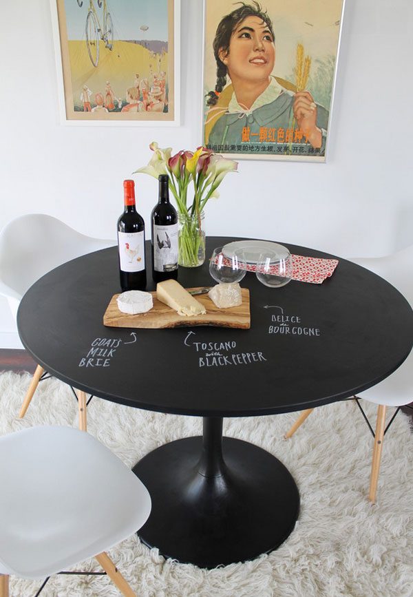 painted table diy makeover