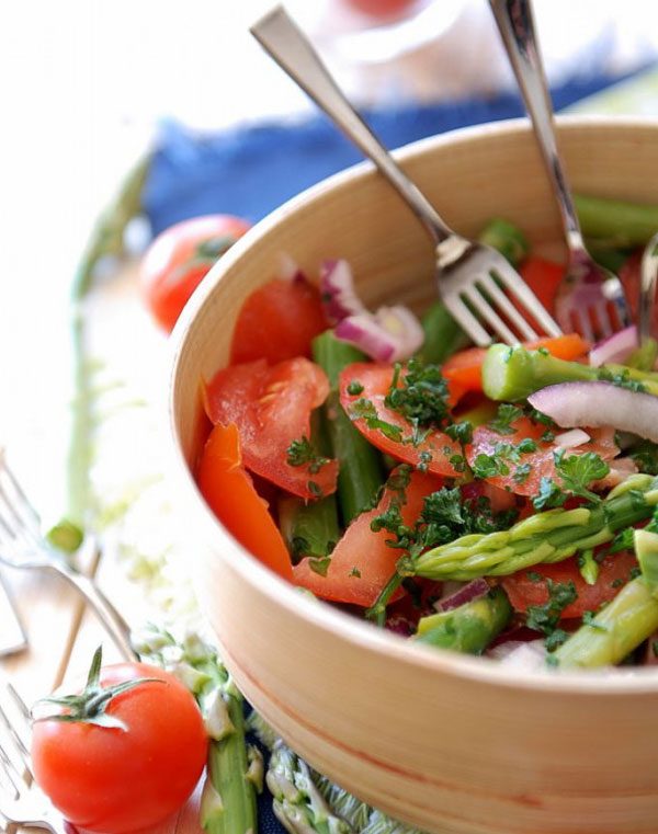 Asparagus Tomato Salad