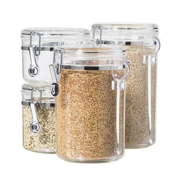 Canister Set with Spoons