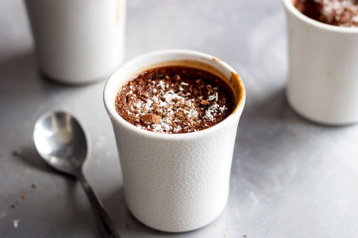 Chocolate Baked Custard