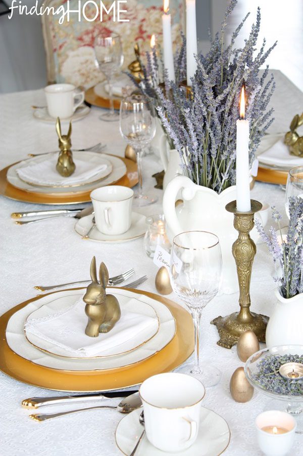 Easter Table Decor