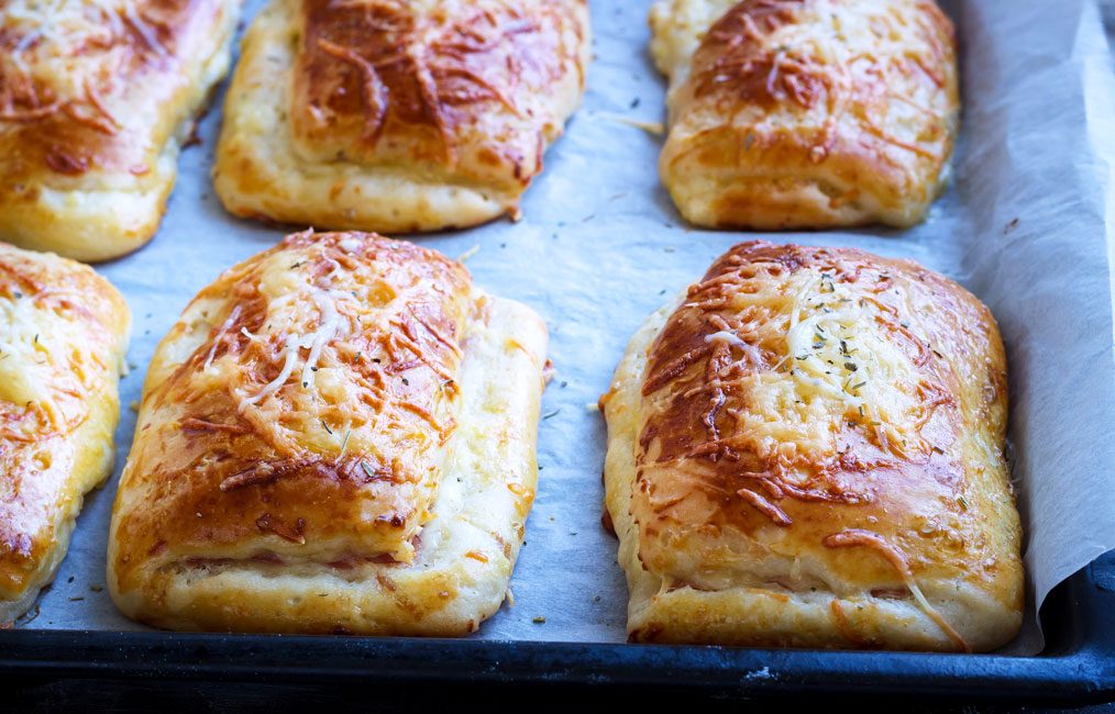 Ham and Cheese Pockets recipe
