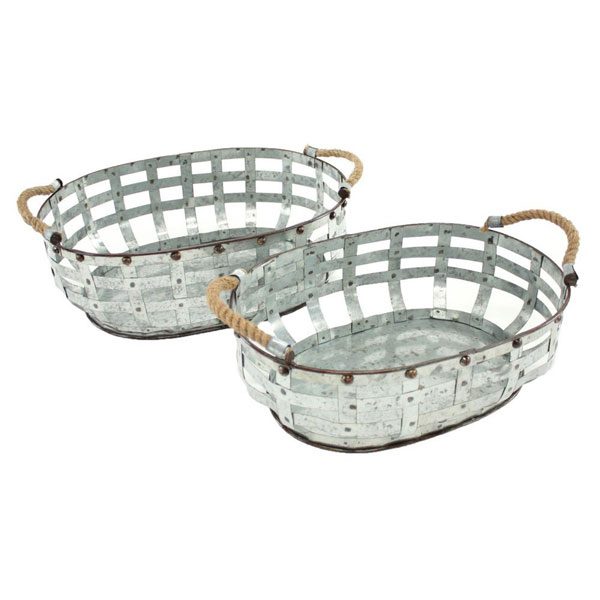 Home Accents Hudson Metal Baskets