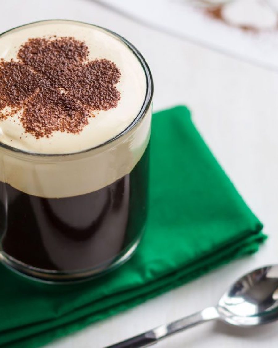 Creamy Irish Coffee - #recipe by #eatwell101 - https://www.eatwell101.com/irish-coffee-recipe