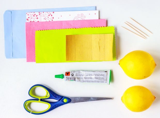 Last Minute DIY natural Place Cards