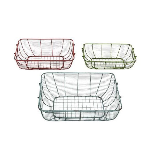Nested Metal Wire Baskets