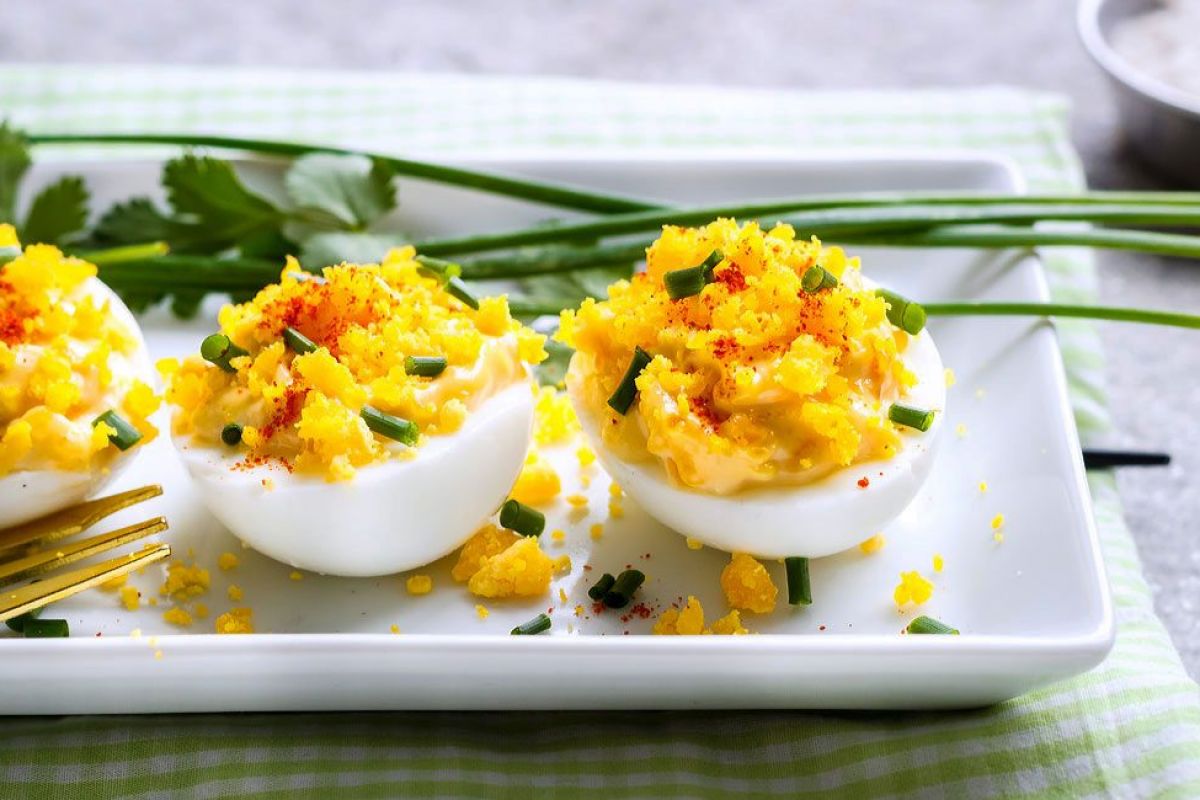 Spicy Deviled Eggs