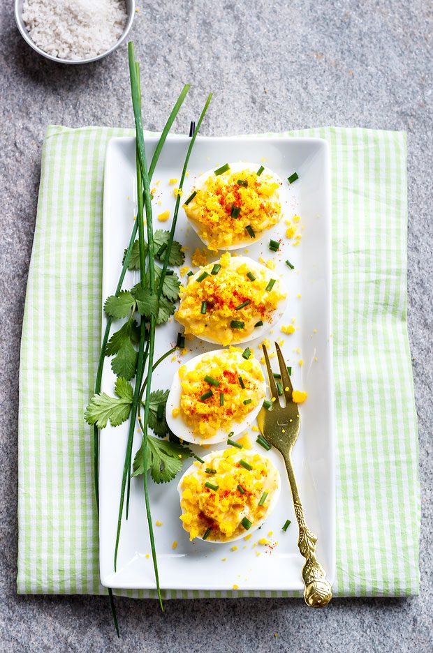 Skinny Deviled Eggs