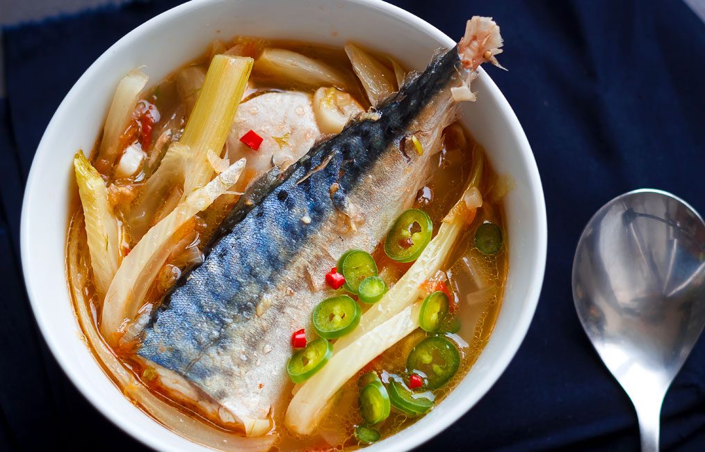 Spicy Mackerel Stew With Fennel