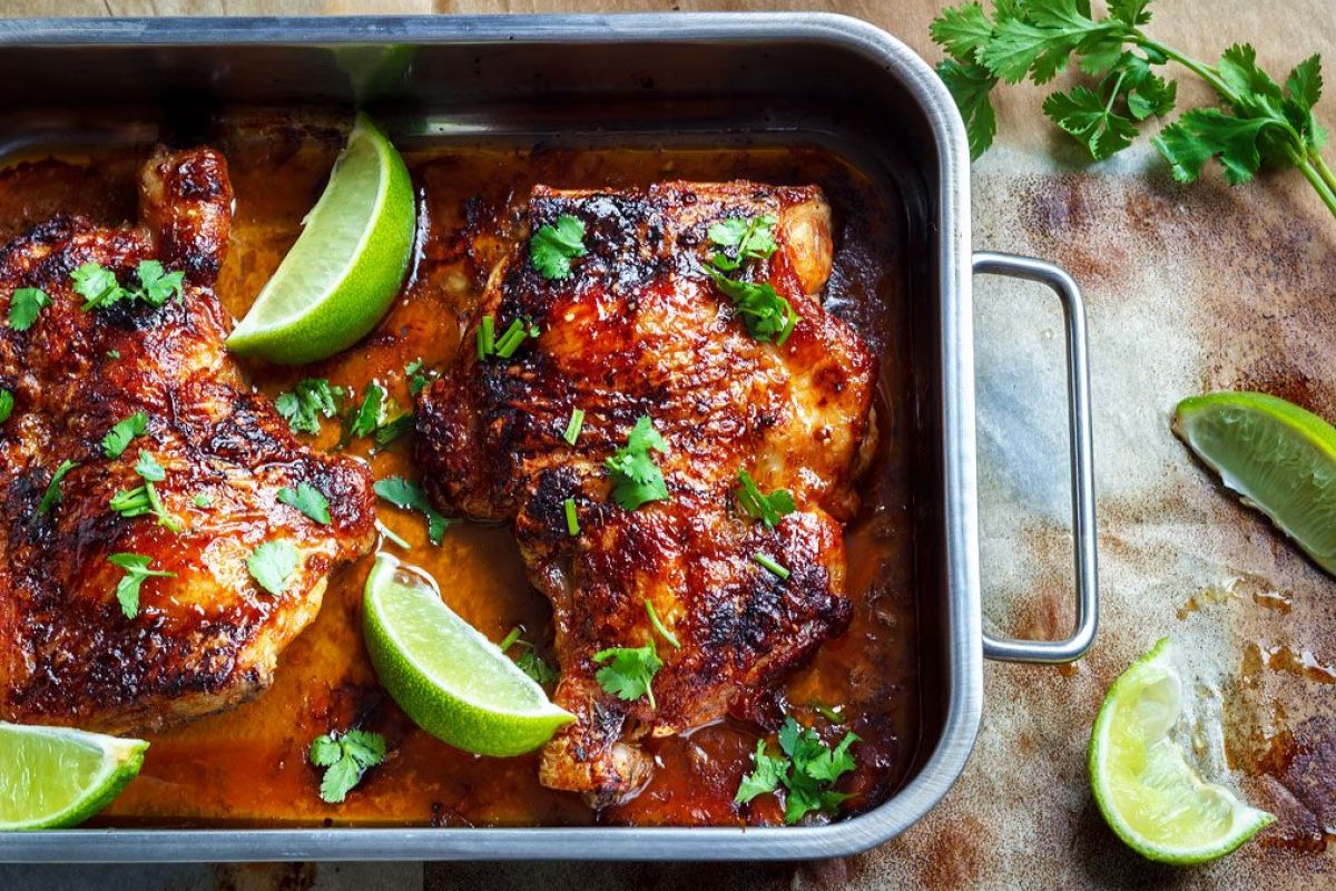 Oven Roasted Chicken Leg Quarters