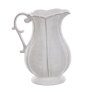 Vintage White Ceramic Pitcher thumbnail