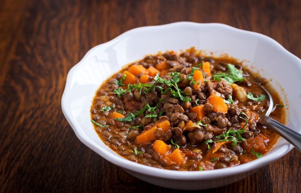 Heartwarming Green Lentil Stew