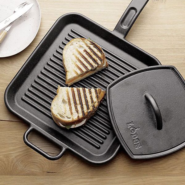 lodge cast iron square grill pan