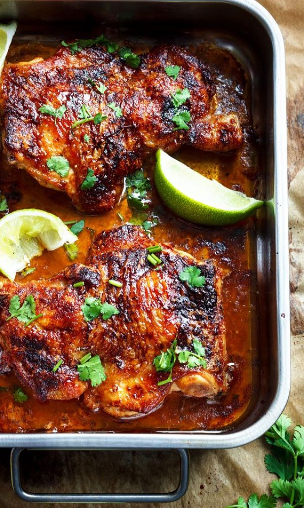 Roasted Chicken Leg Quarters