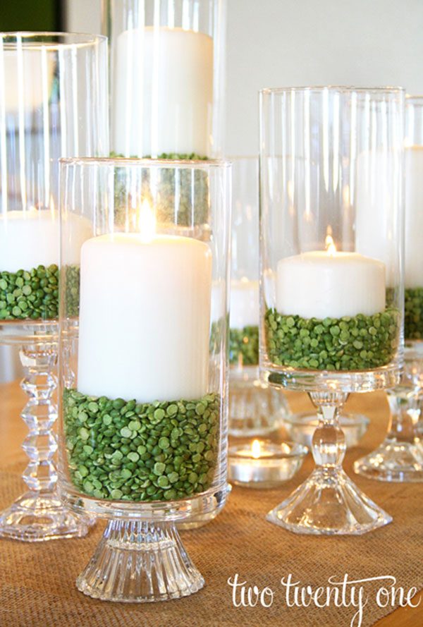 st patricks day centerpiece idea