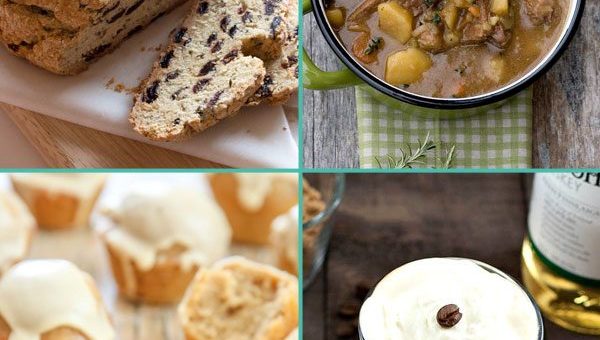 Gluten-free Irish Soda Bread & Irish Beef Stew With Guiness - #recipe by #eatwell101 - https://www.eatwell101.com/st-patricks-day-irish-recipes