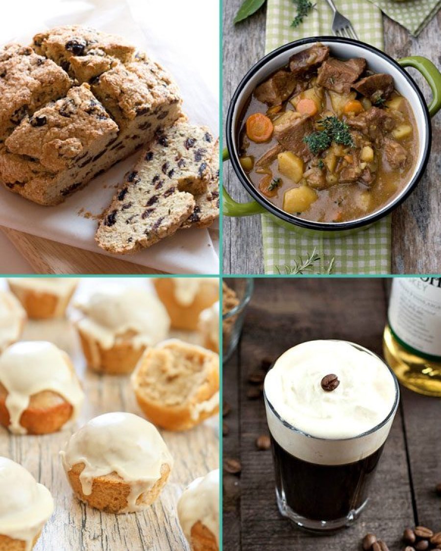 Gluten-free Irish Soda Bread & Irish Beef Stew With Guiness - #recipe by #eatwell101 - https://www.eatwell101.com/st-patricks-day-irish-recipes