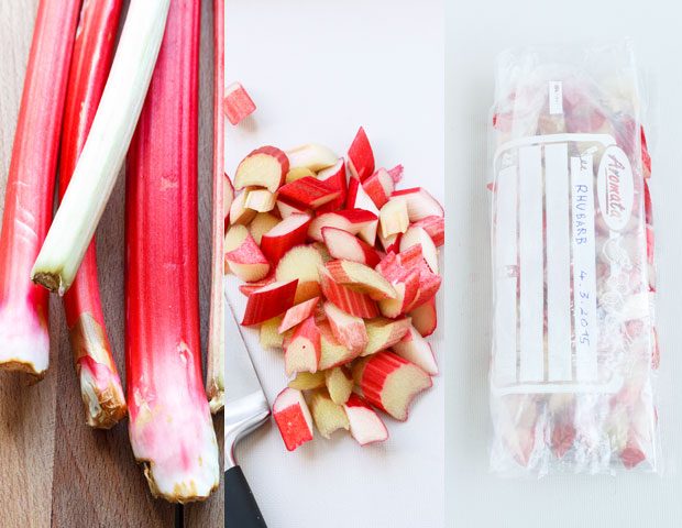 How To Freeze Rhubarb