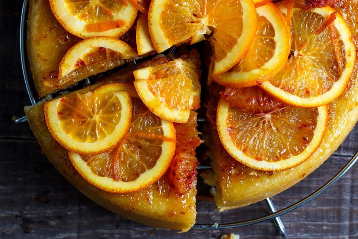 Blood Orange Pound Cake