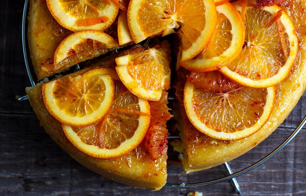 Blood Orange Pound Cake