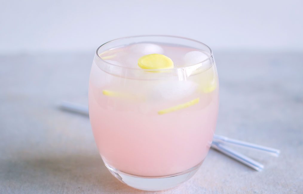 Spicy Rhubarb Sparkler