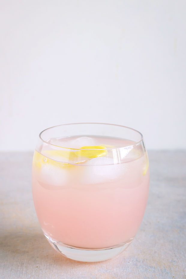 Rhubarb-sparkler