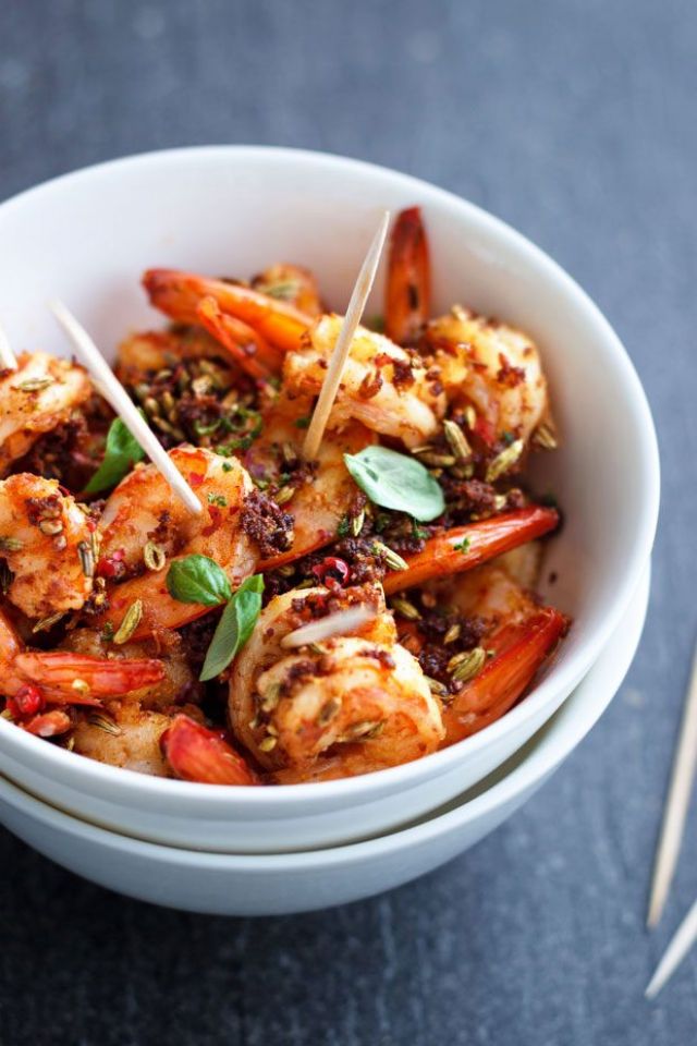 Grilled Garlic Shrimp