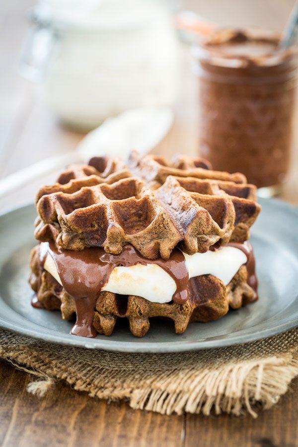 Waffle Smores recipe