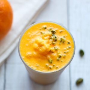 Orange Carrot Breakfast Smoothie