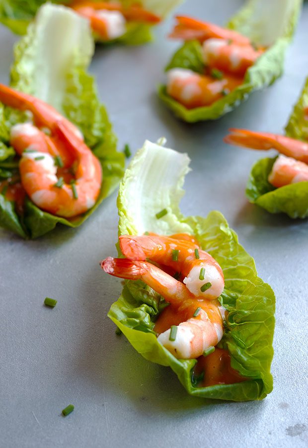 Shrimp Cocktail sauce in Lettuce Wraps — Eatwell101