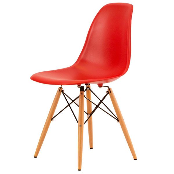 eames Plastic Molded Side Chair