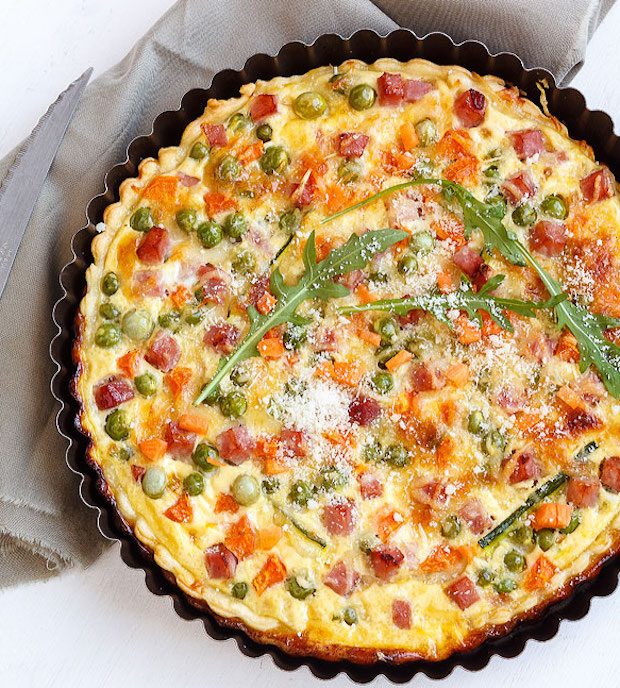 ham-and-cheese-quiche-recipe