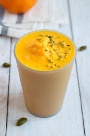 Orange Carrot Breakfast Smoothie