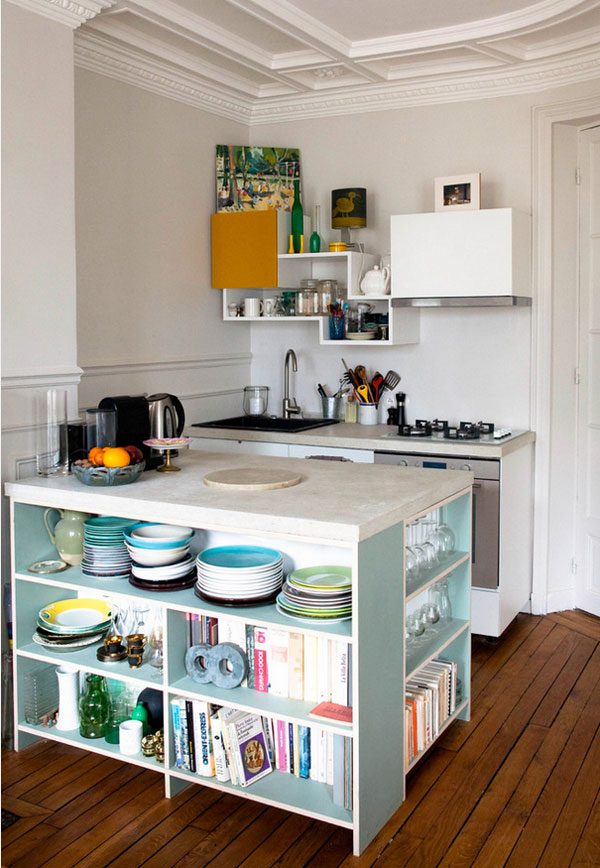 inspiration for storing cookbooks