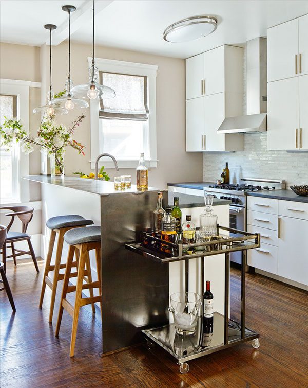 Get the Look: a Lofty Kitchen with Clean Midcentury Lines