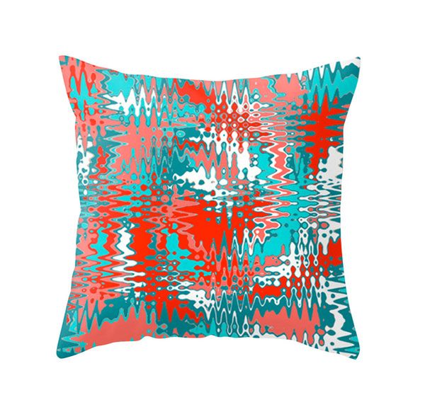 modern throw pillow