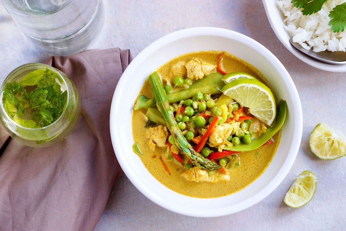 Spring Chicken Curry