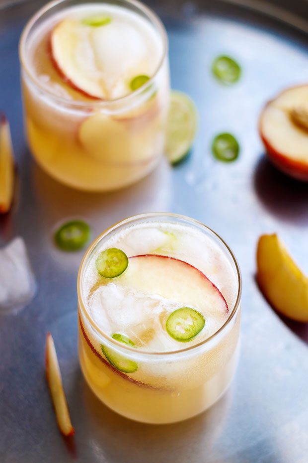 Peach Agua Fresca recipe