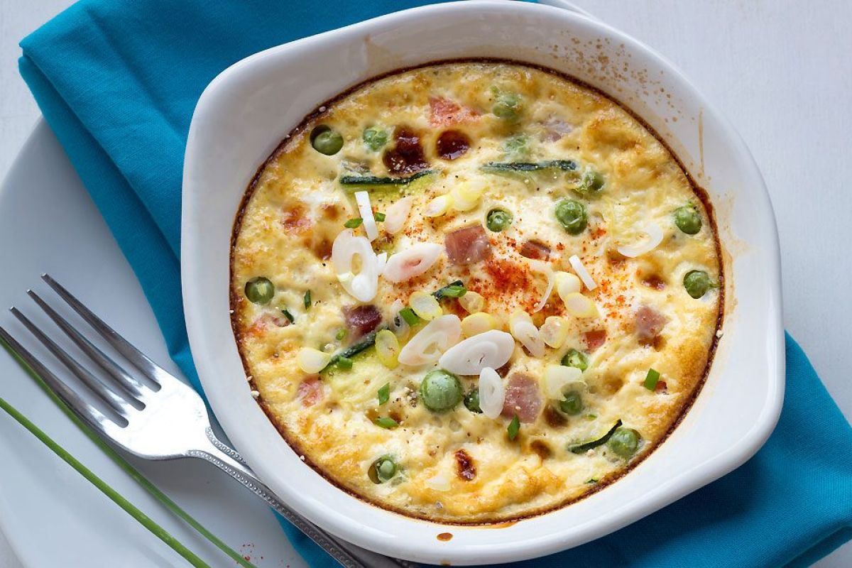 Ham and Cheese Frittata