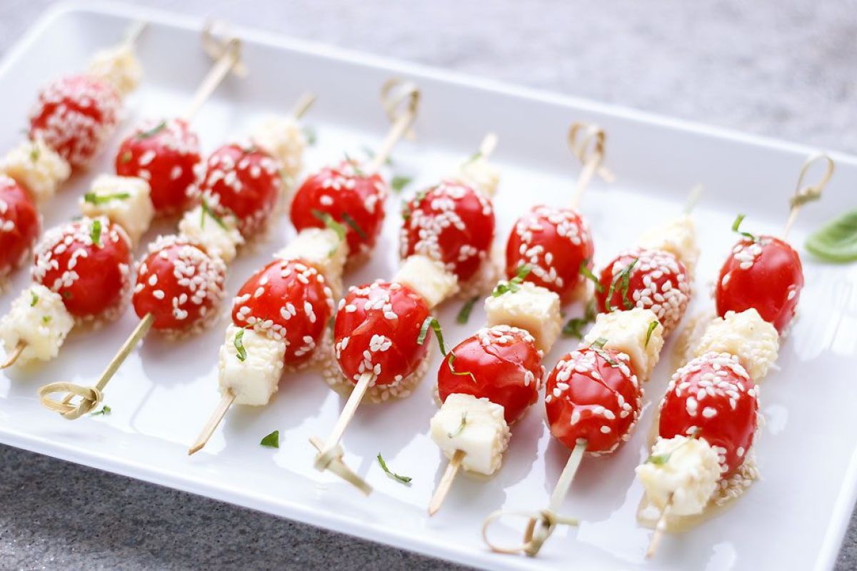 Caprese Tomato Skewers