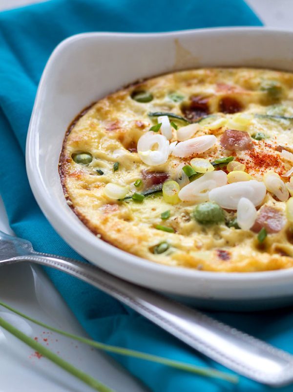Ham and Cheese Frittata