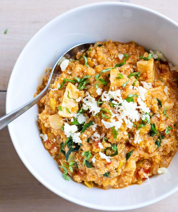 Creamy Quinoa Risotto