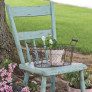DIY Outdoor Painted Chair thumbnail